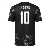Dres Kanada Jonathan David #10 Preč MS 2026 Krátky Rukáv